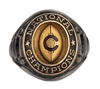 1948 Compton Jr. College Championship Players Ring - Hugh McElhenny